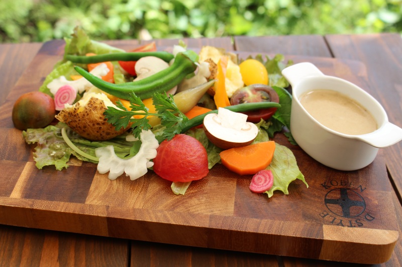 農家レストランで心と体のデトックス