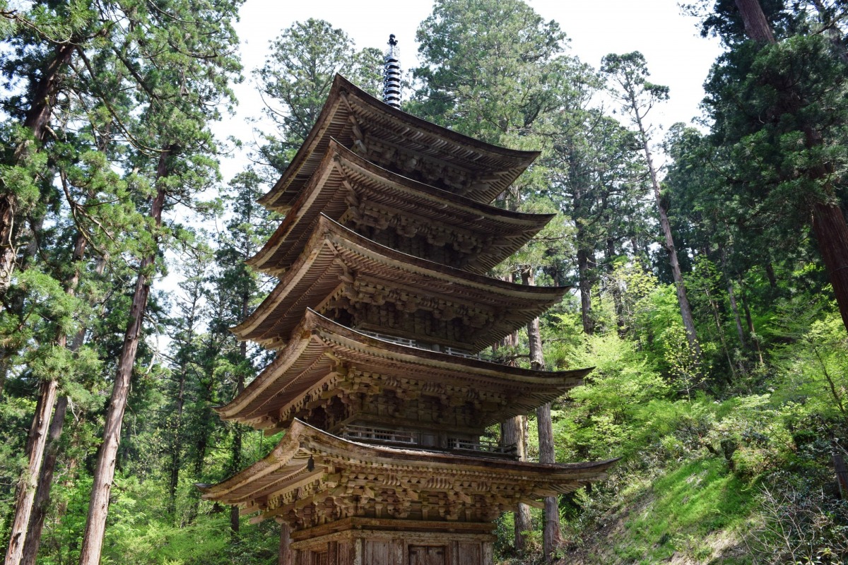 Hagurosan Five-Story Pagoda