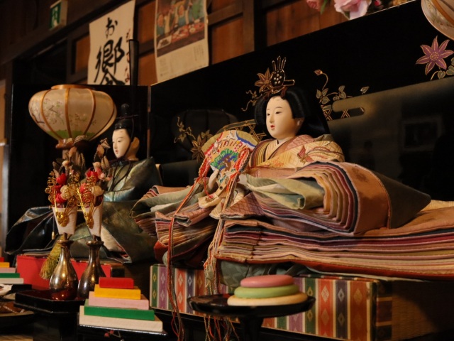 東根のひな飾り