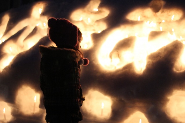 ながい雪灯り回廊まつり