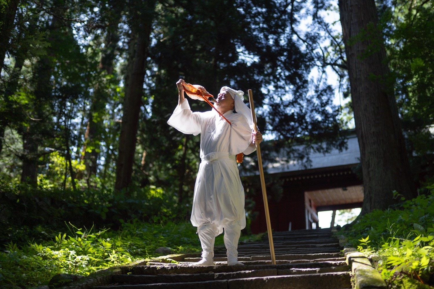 現世の世界を司る霊山で生まれ変わり体験